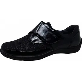 WALDLÄUFER Komfort Slipper in Schwarz 37