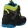 GEOX J New Savage Boy B A Grau/Black/Fluo Yellow 24