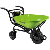 Motorschubkarre ZIPPER, grün, B:71cm H:52cm L:102cm, Motorschubkarren, ideal für den Transport von Schüttgütern rund um Haus, Hof und Garten