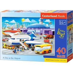 Castorland A Day at the Airport 40 Maxi pcs (40 Teile)