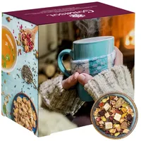 Corasol Premium Tee-Adventskalender mit 24 weihnachtlichen Gourmet-Teesorten, loser Tee, Geschenk-Idee für Frauen (223 g)