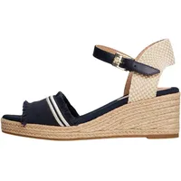 Tommy Hilfiger Damen Wedge Espadrilles Fringe Canvas mit Keilabsatz,