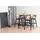 VCM Bartisch 120 x 105 x 60 cm Eiche