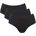 GO Daily Cotton Midi 3 St Schwarz S