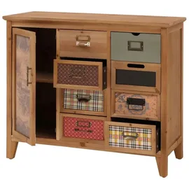 MCW Apothekerkommode 80 x 91 x 40 cm Korpus Natur