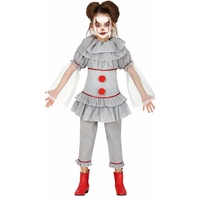 FIESTAS GUIRCA Teuflischer Clown Kostüm für Mädchen
