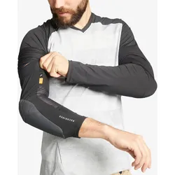 Radsport All Mountain Enduro MTB Ellenbogenprotektoren Feel D_Strong  D3O® schwarz|grau L