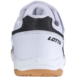 lotto Hallenschuh Weiß/Schwarz 29