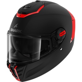 SHARK Spartan RS Blank Helm, schwarz-rot, Größe L