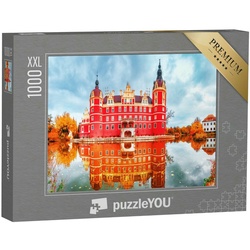 puzzleYOU Puzzle Puzzle 1000 Teile XXL „Park und Schloss Bad Muskau, Deutschland“, 1000 Puzzleteile, puzzleYOU-Kollektionen Görlitz
