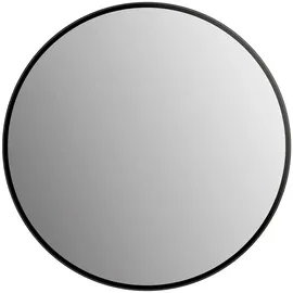 Talos DSK Wandspiegel Picasso (Durchmesser: 40 cm, Schwarz)