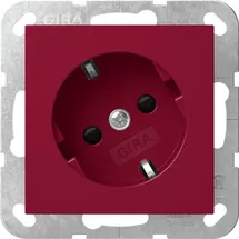 Gira Steckdose 30° 16 A 250 V~ Rot