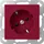Gira Steckdose 30° 16 A 250 V~ Rot