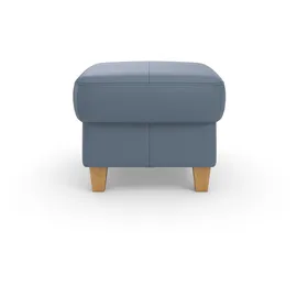 Home Affaire Polsterhocker Palmera 58 x 48 x 58 cm Blau/Grau