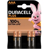 Duracell Plus AAA 4er Blister