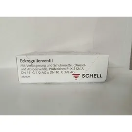 Schell Eckventil COMFORT 1/2"