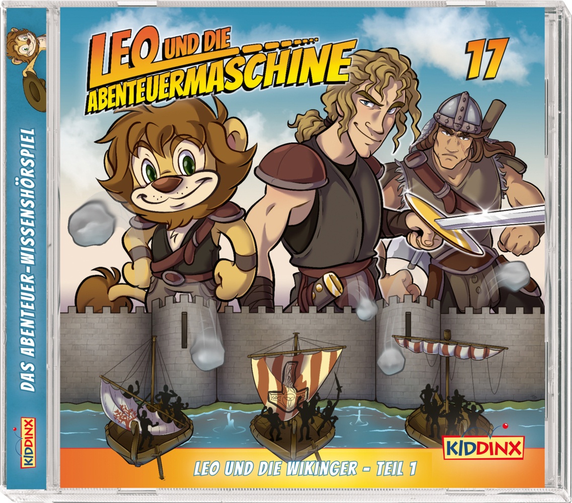 Leo & Die Abenteuermaschine - Leo Und Die Wikinger.Tl.1 1 Audio-Cd - Leo und die Abenteuermaschine  Leo & Die Abenteuermaschine (Hörbuch)
