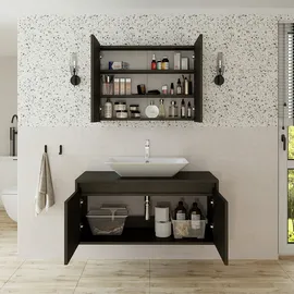 roomart Atlantic 3-tlg. Weiß/Eiche