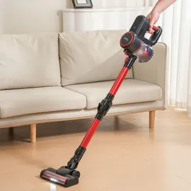 casativo-tech Casativo 2in1-Akku-Handstaubsauger rot/schwarz