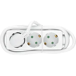 HEITECH Promotion GmbH 04003470 Steckdosenleiste, 250 V, 3-fach  10 Stück