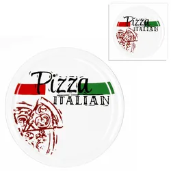 2er Set Pizzateller Pizza Italian 30,5cm