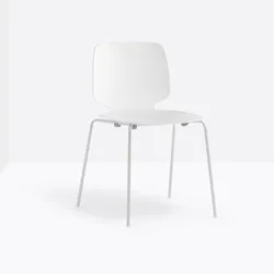 Pedrali Babila 2730 Outdoor Stuhl NERO schwarz | gelb