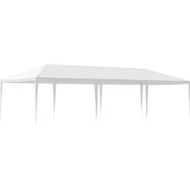 vidaXL Partezelt 4 x 9 m Weiß