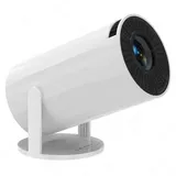 Intelligenter tragbarer Mini-Projektor, kompatibel mit Android und iPhone, 4K-Dekodierung, Android 11, Dualband, WiFi6 + BT5.0, 130 Zoll Max-Bildsc...