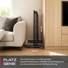 Sportstech PT500 Dip Station Schwarz