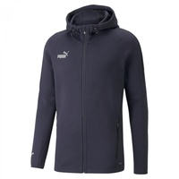 Puma teamFINAL Casuals Hooded JKT, Blau (Parisian Night), S