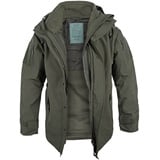 Mil-Tec Nässeschutzjacke m. Fleecejacke Gen. II ranger green, Größe 3XL