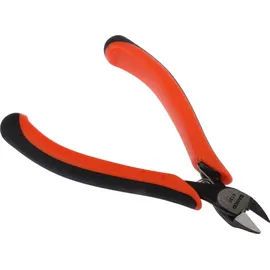 BAHCO 4130 Seitenschneider, Mikro-Schnitt mit 2-Komponenten-Griffen, brüniert 120 mm