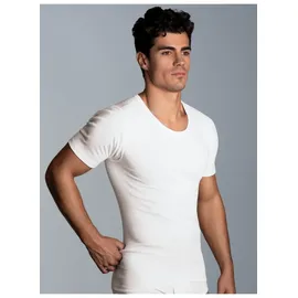TRIGEMA "TRIGEMA Unterhemd Feinripp im Doppelpack", Herren, Unterhemd 2er Pack, Einfarbig, Gr. 9, weiß, (Weiss 001) - XXL