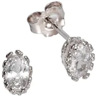 FIRETTI Ohrstecker Schmuck Geschenk Silber 925 Zirkonia silberfarben