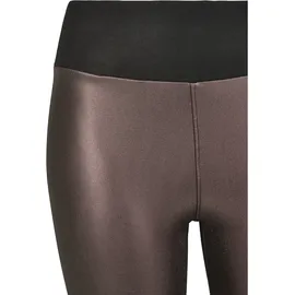 URBAN CLASSICS Faux Leather Leggings Red XS