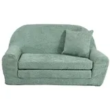 FORTISLINE Kindersofa Fortisline 78 x 45 x 40 cm Textil grün