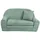 FORTISLINE Kindersofa Fortisline 78 x 45 x 40 cm Textil grün