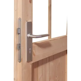 Karibu Türpaket Außensauna Modern 1-teilig