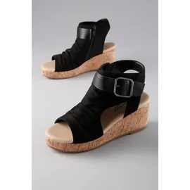 aniston shoes Keilsandalette Damen Schwarz 36
