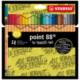 Stabilo point 88 Snooze One sortiert, 24er-Set, Kartonetui (8824/1-06)