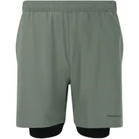 Endurance Herren Kros 2-in-1 Shorts grün