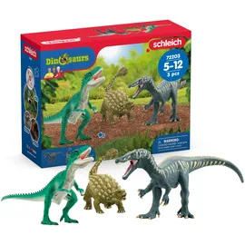 Schleich Dinosaurs Angriff des Dino Trios 72203