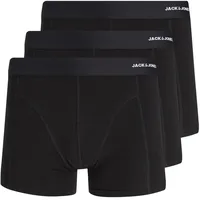 JACK & JONES Boxershorts in Schwarz im 3er Pack-L