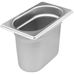Gastronormbehälter 100mm Tiefe - Edelstahl (GN 1/9) - 100mm Tiefe