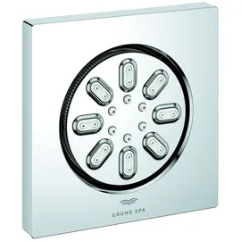 Grohe Seitenbrause 26802 Rainshower Aqua eckige Form chrom