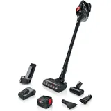 Bosch Serie 8 BCS82PWR25 Stabstaubsauger/Elektrischer Besen Akku Trocken Beutellos 0,4 l Schwarz, Rot