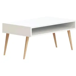 Skye Decor, Via- ViaMDD, Weiß, Couchtische, 53,6x80x45 cm, 100% Melaminbeschichtete Partikelplatte