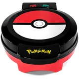 Uncanny Brands Pokemon Pokeball Waffeleisen - Red / Black / White