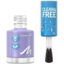 Manhattan Clean & Free Nail Polish Nagellack 8 ml Lavender Light