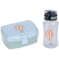 Lässig Lunch Set - Set mit Lunchbox und Trinkflasche (460 ml)/Tiny Drivers Ballon